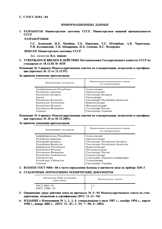 ГОСТ 26361-84