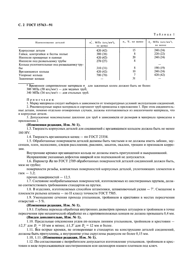 ГОСТ 15763-91