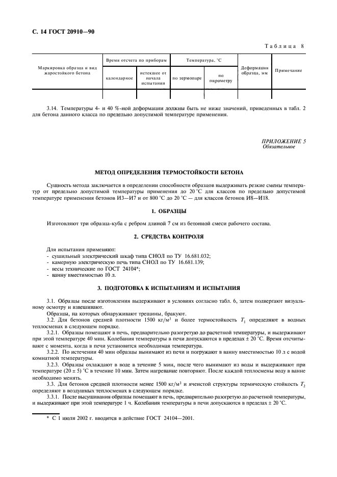 ГОСТ 20910-90