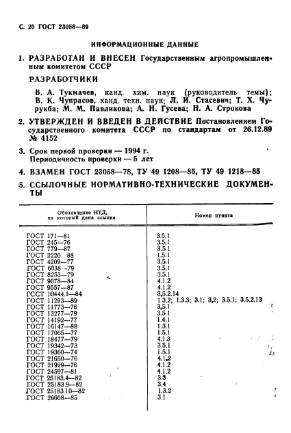 ГОСТ 23058-89