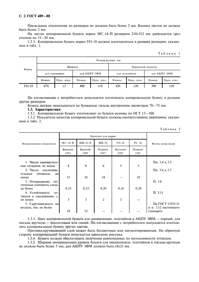 ГОСТ 489-88
