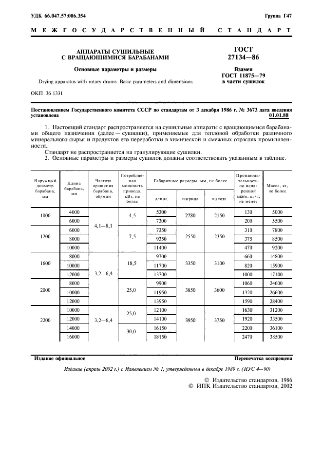 ГОСТ 27134-86