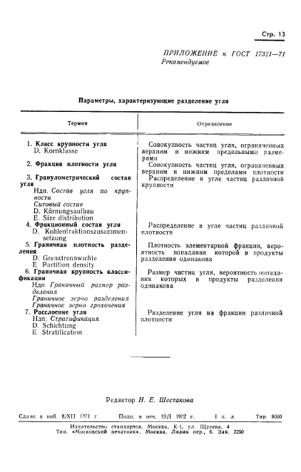 ГОСТ 17321-71
