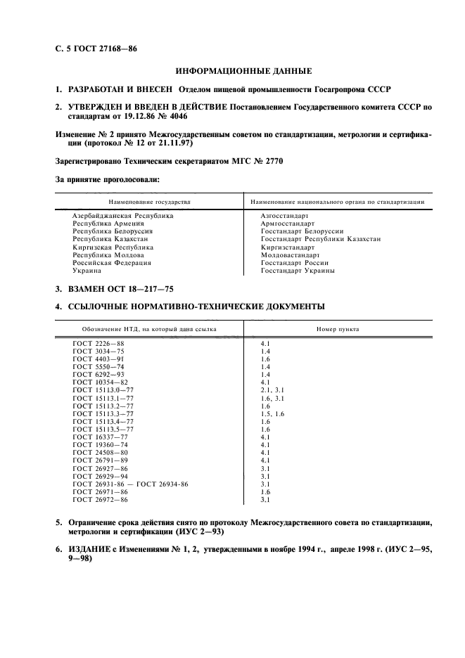 ГОСТ 27168-86