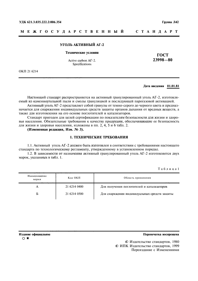ГОСТ 23998-80