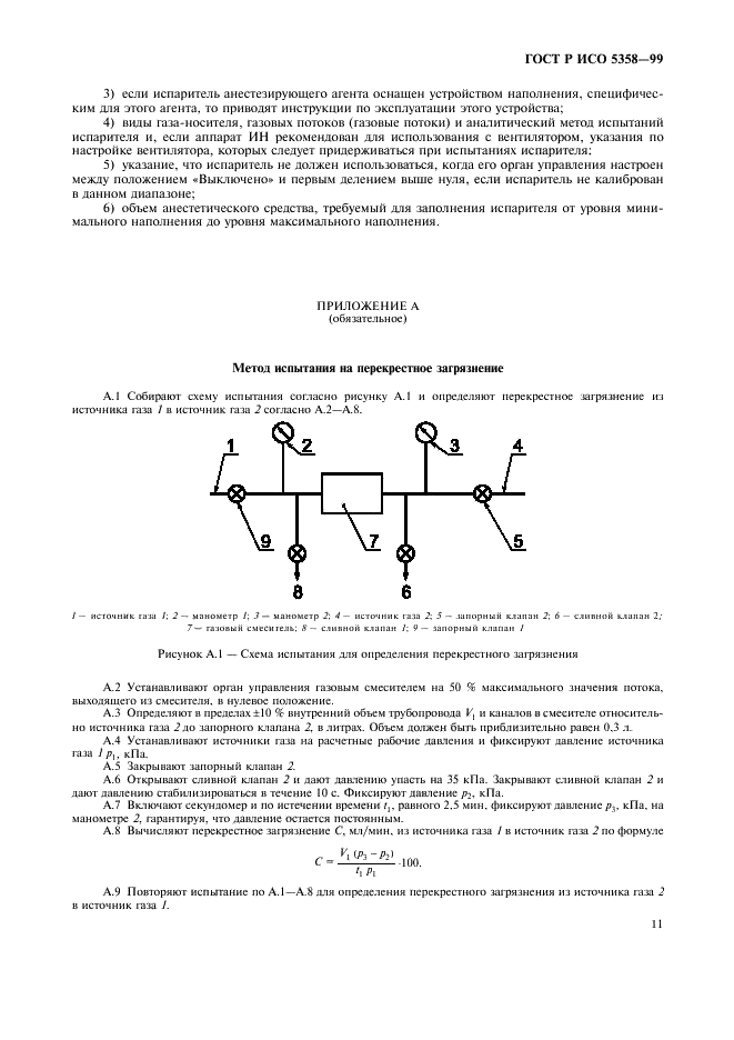 ГОСТ Р ИСО 5358-99