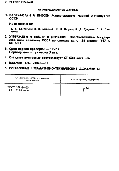 ГОСТ 21043-87