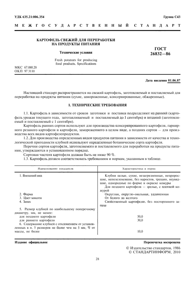 ГОСТ 26832-86