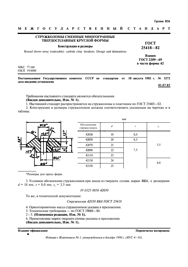 ГОСТ 25418-82
