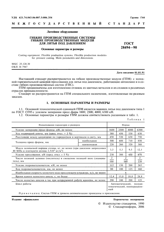 ГОСТ 28494-90