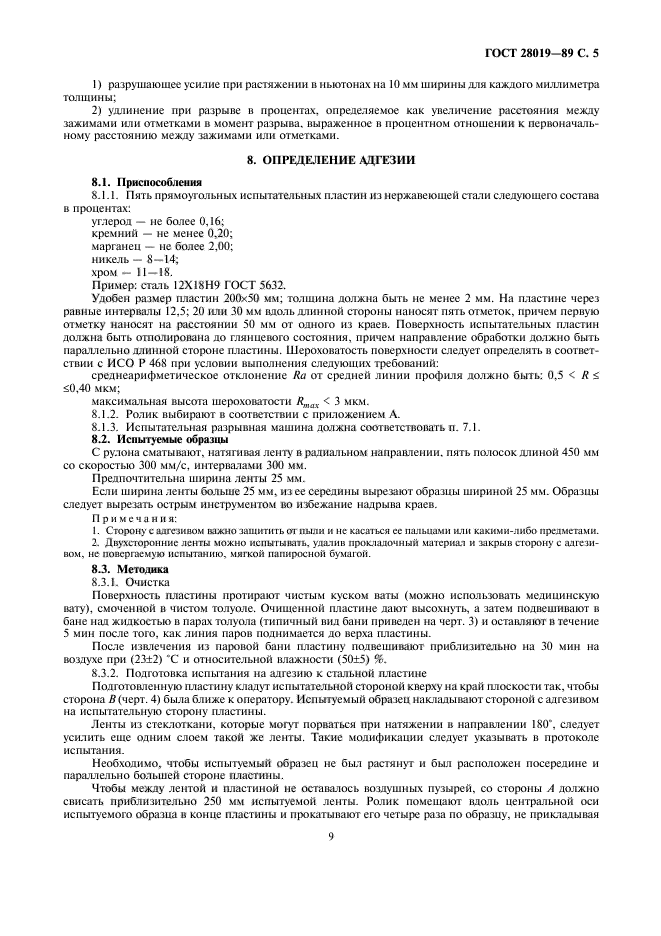 ГОСТ 28019-89