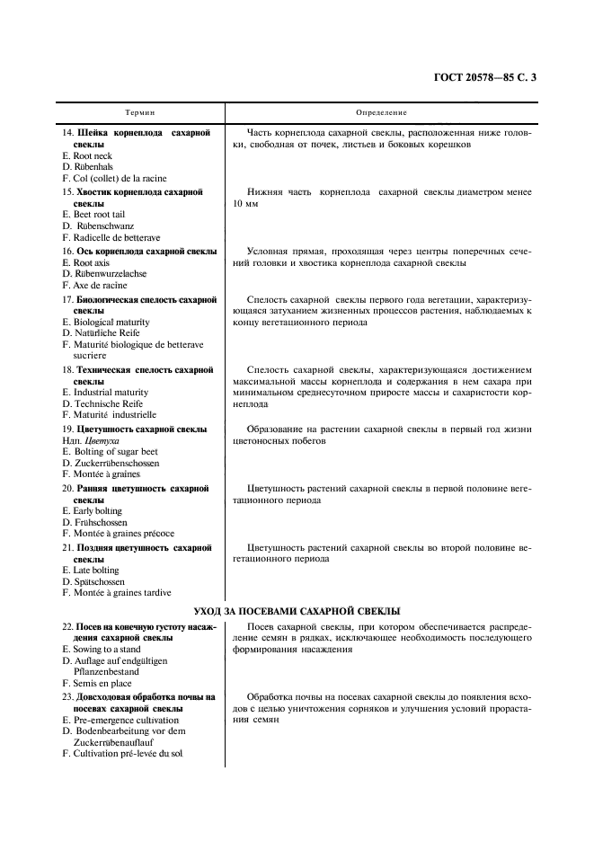 ГОСТ 20578-85