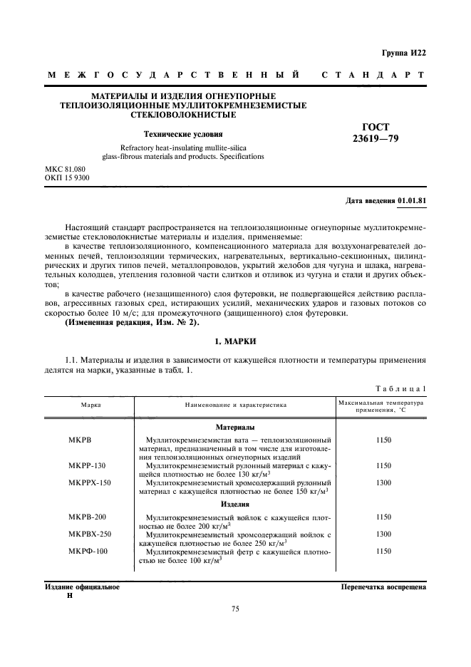 ГОСТ 23619-79