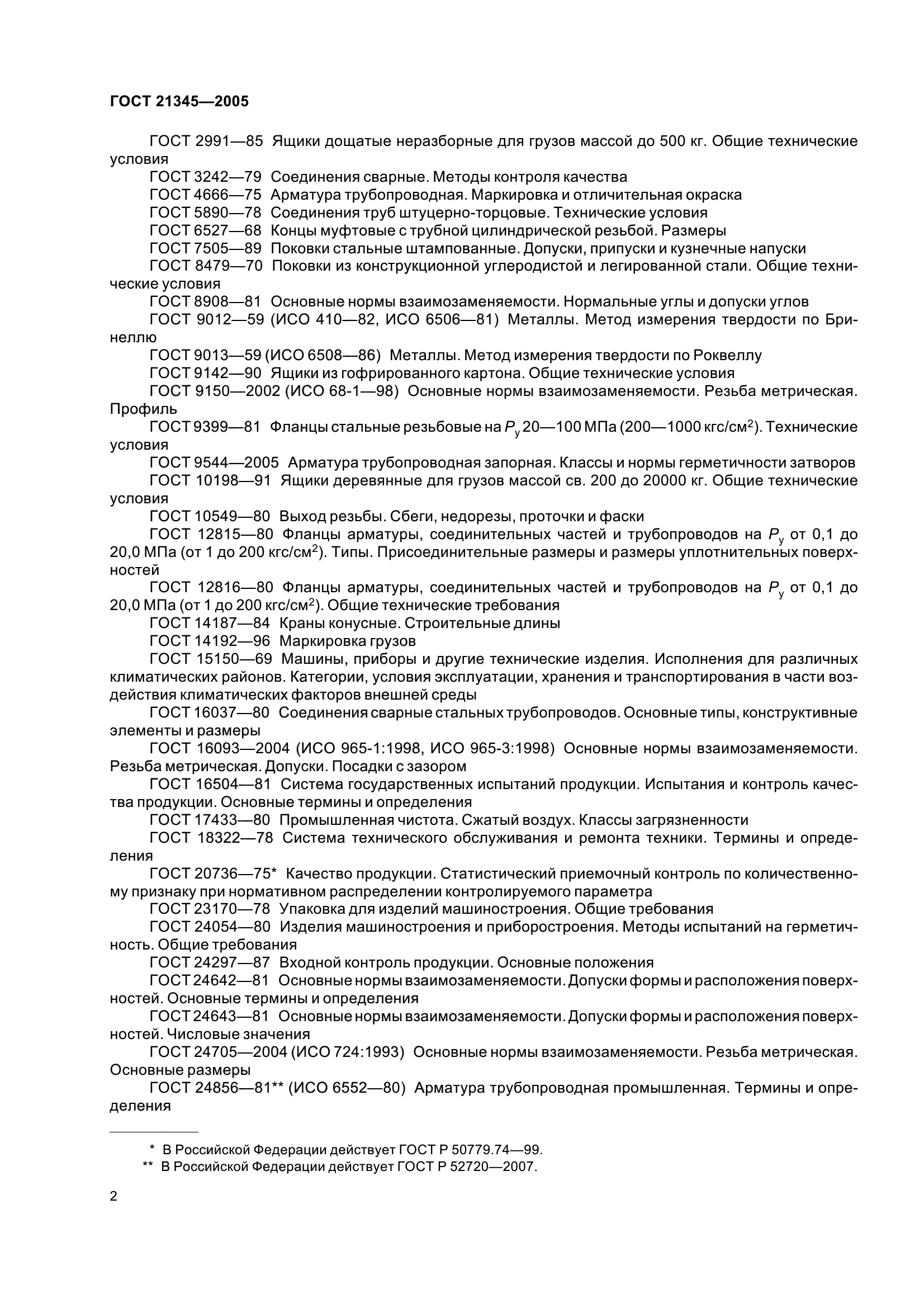 ГОСТ 21345-2005