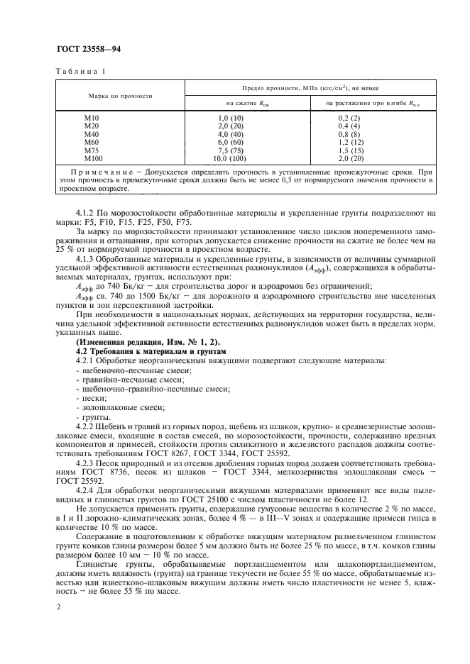 ГОСТ 23558-94