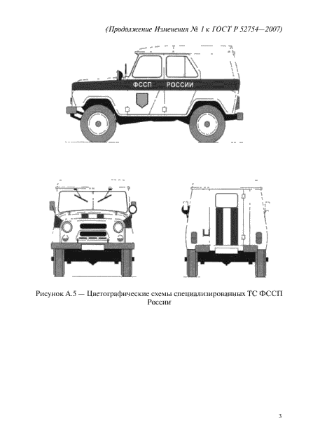 Изменение №1 к ГОСТ Р 52754-2007