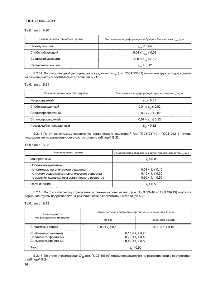 ГОСТ 25100-2011