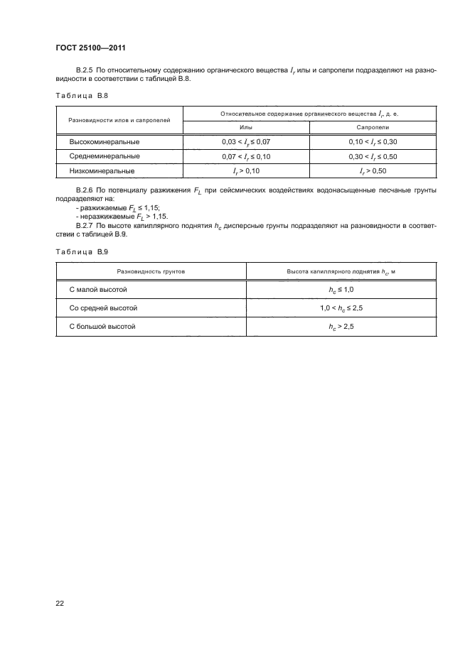 ГОСТ 25100-2011