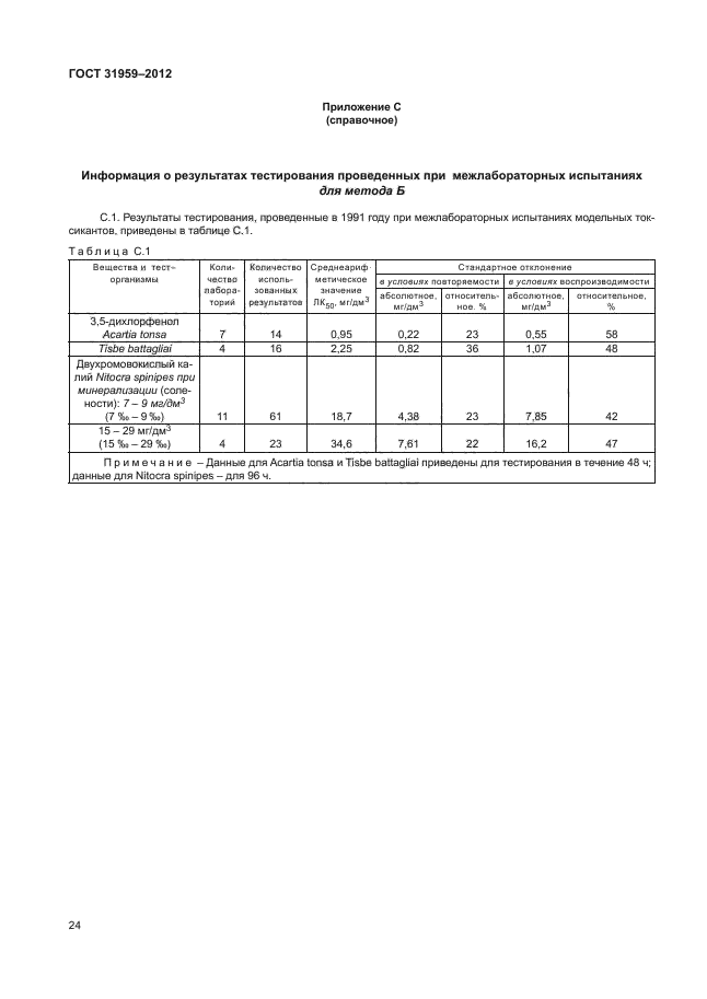 ГОСТ 31959-2012