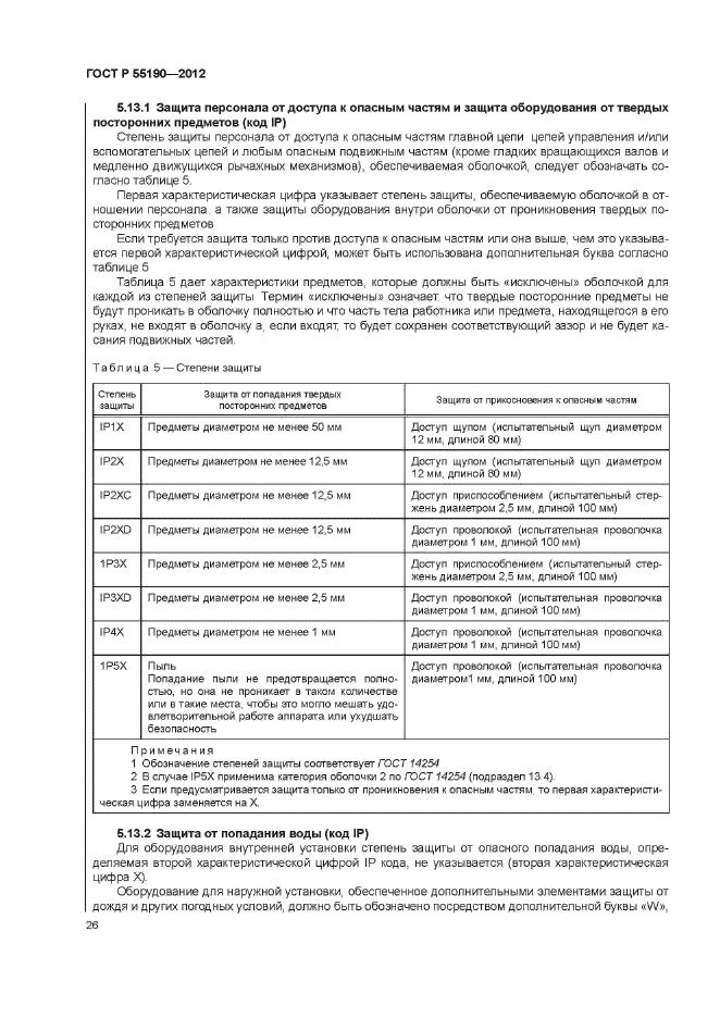 ГОСТ Р 55190-2012