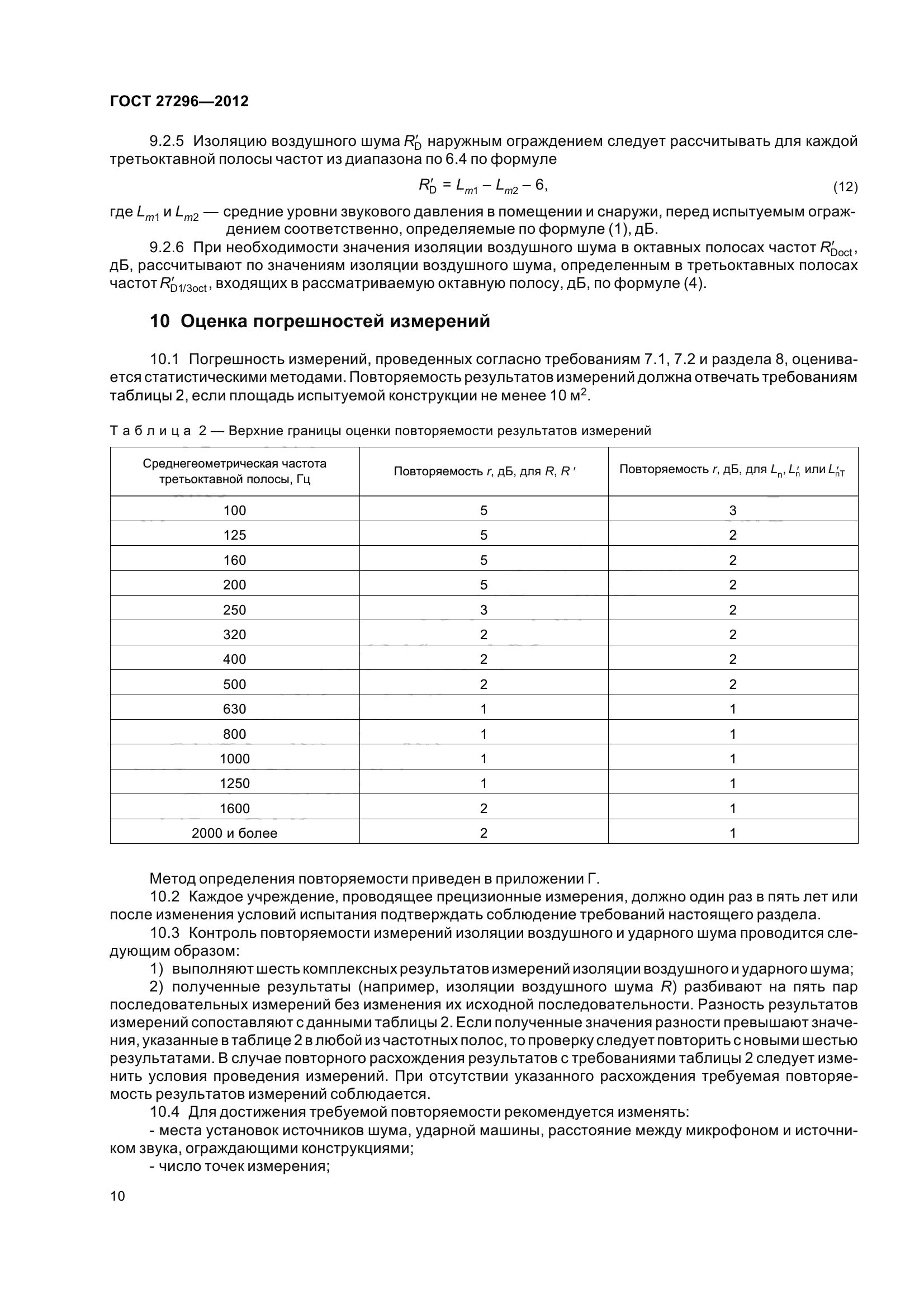 ГОСТ 27296-2012