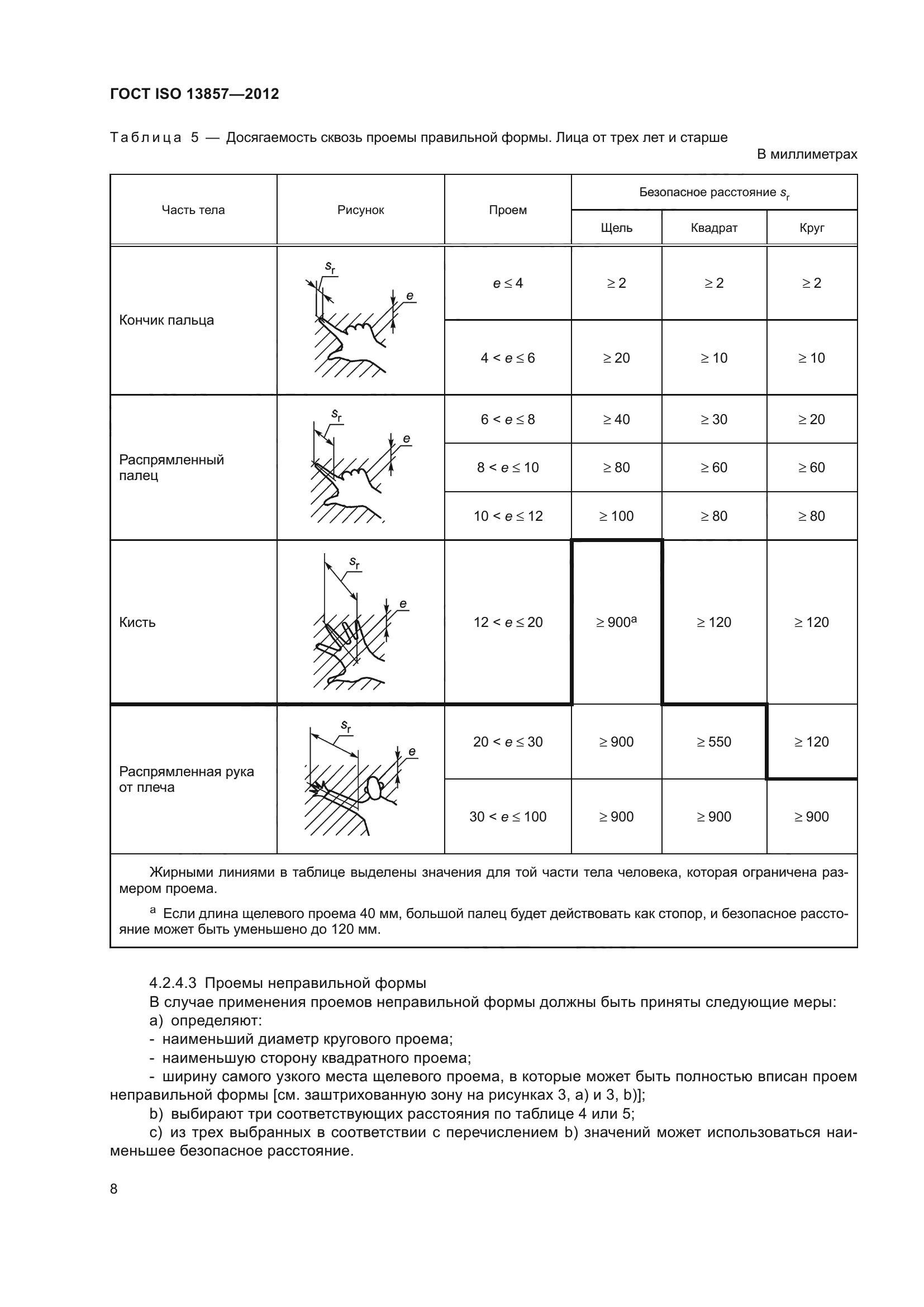 ГОСТ ISO 13857-2012