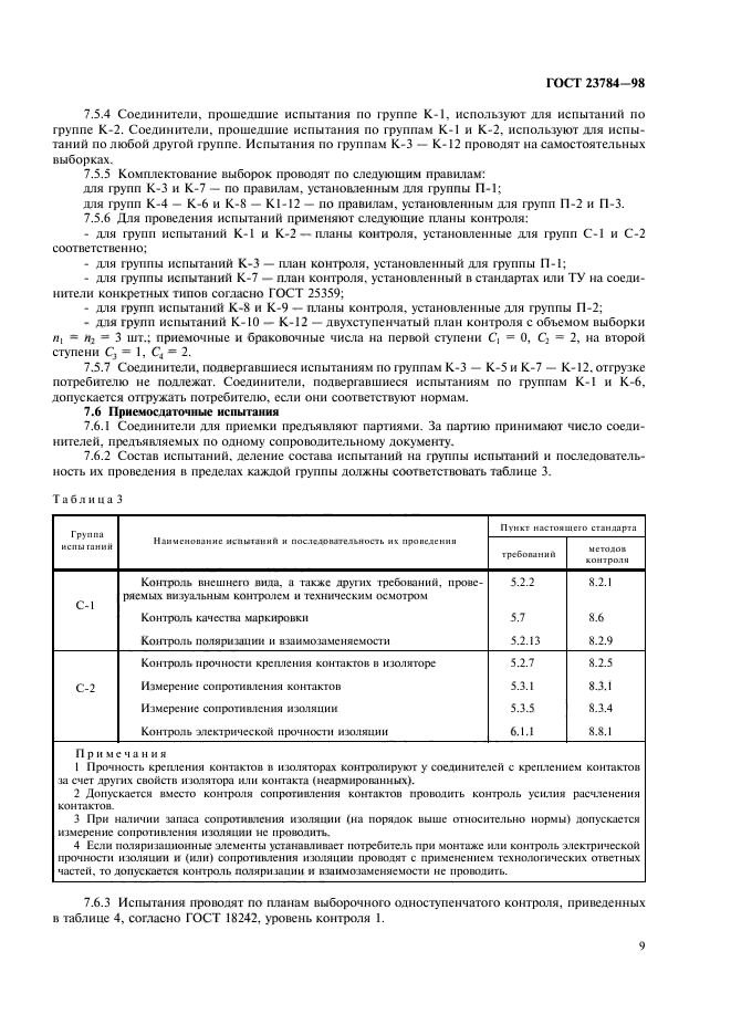 ГОСТ 23784-98