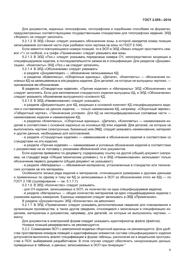 ГОСТ 2.055-2014