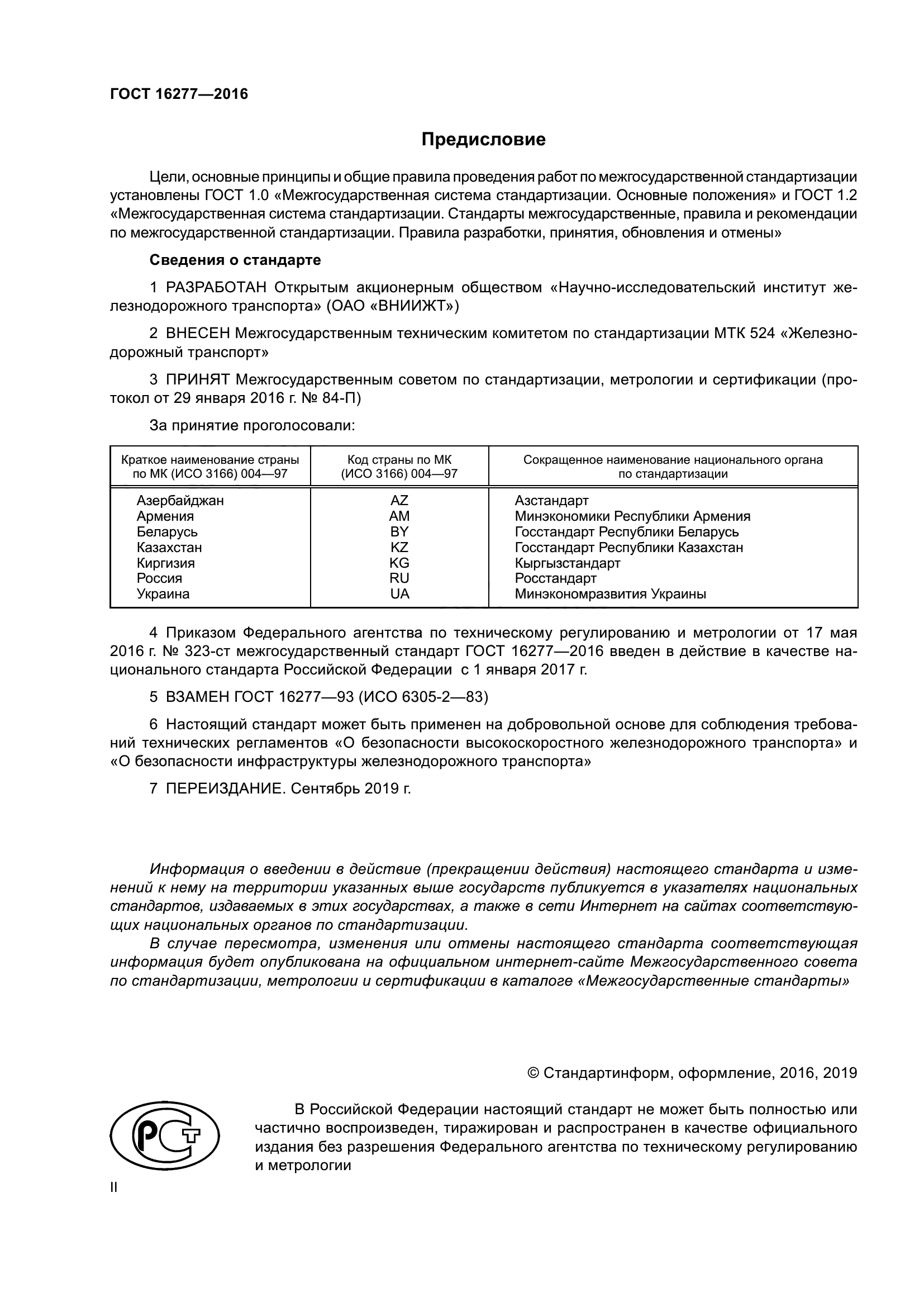 ГОСТ 16277-2016