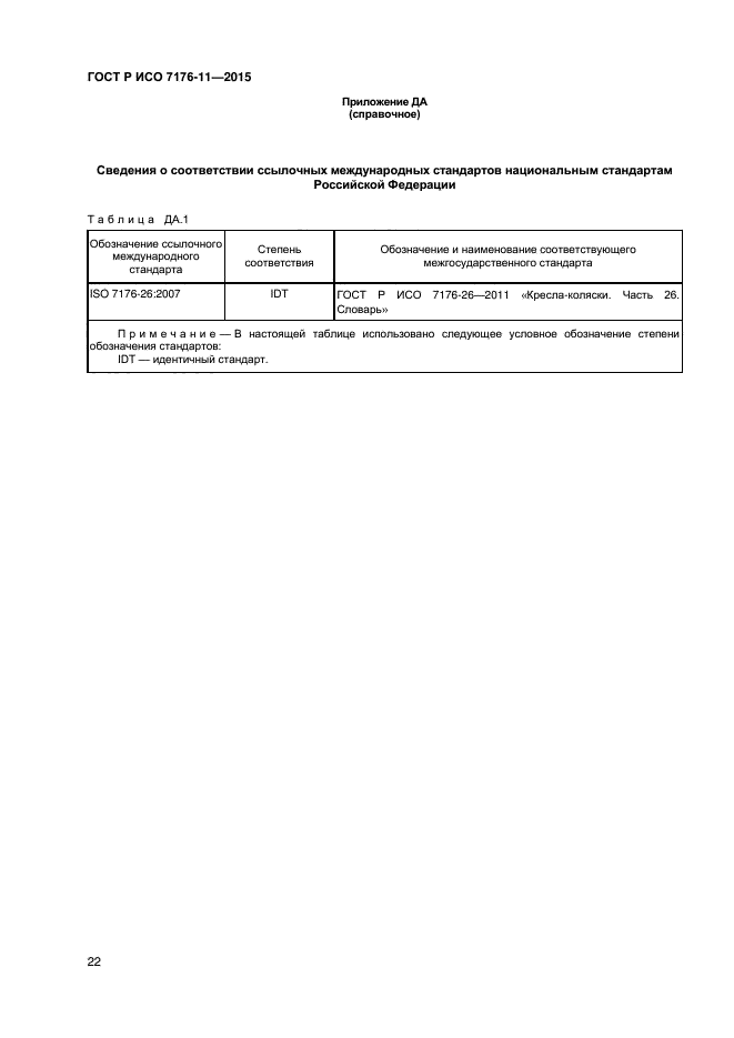 ГОСТ Р ИСО 7176-11-2015