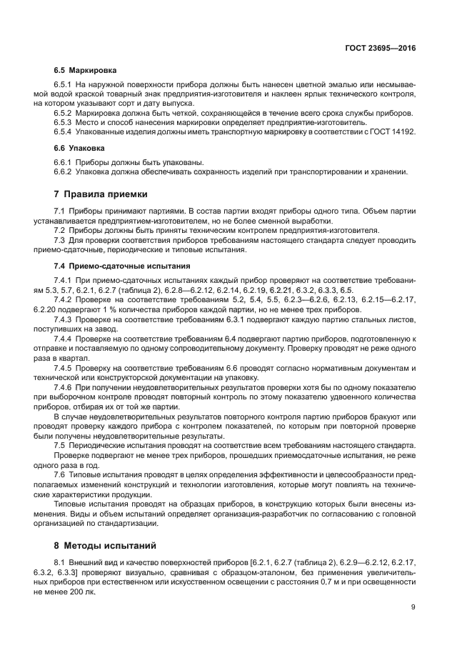 ГОСТ 23695-2016