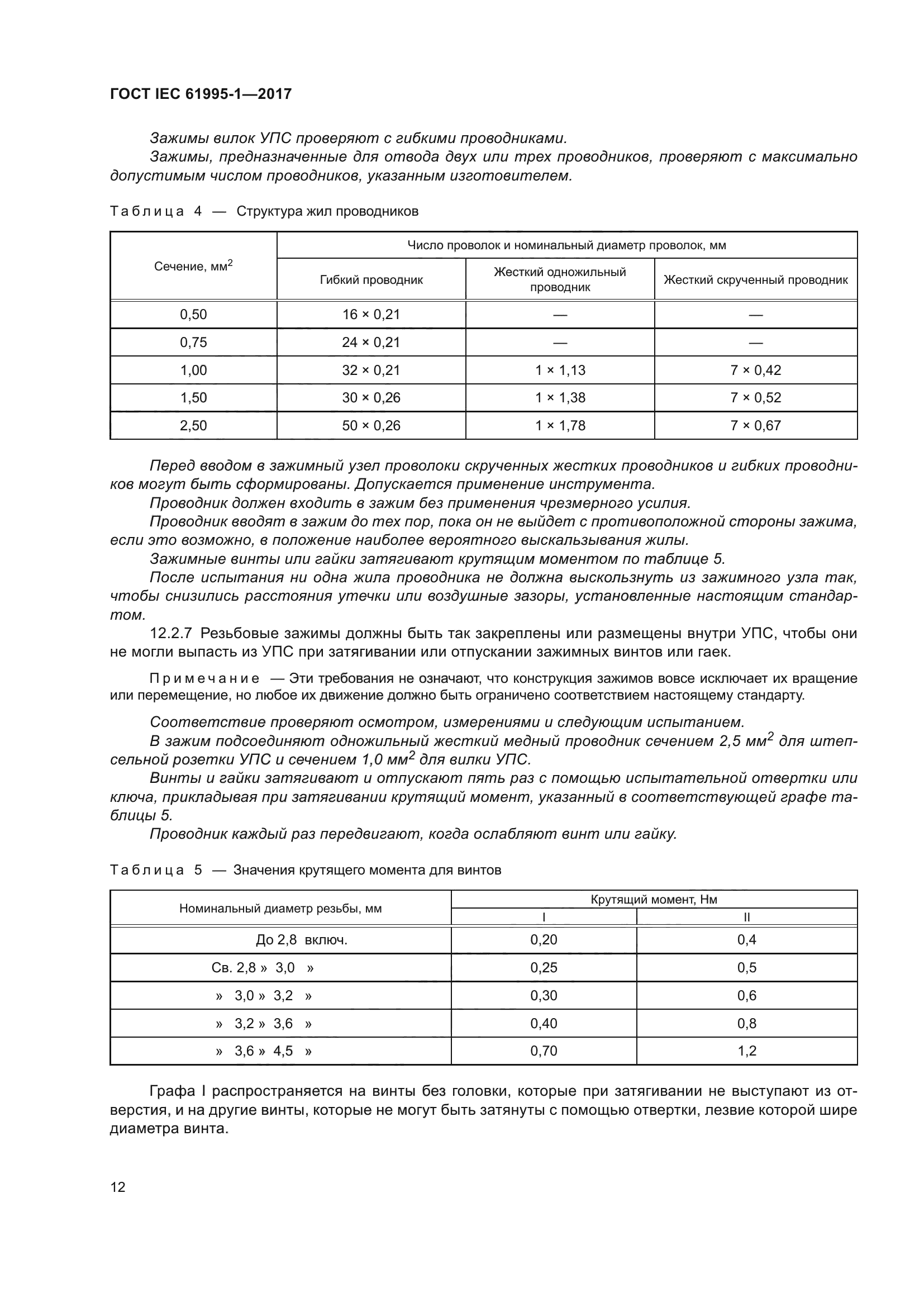 ГОСТ IEC 61995-1-2017