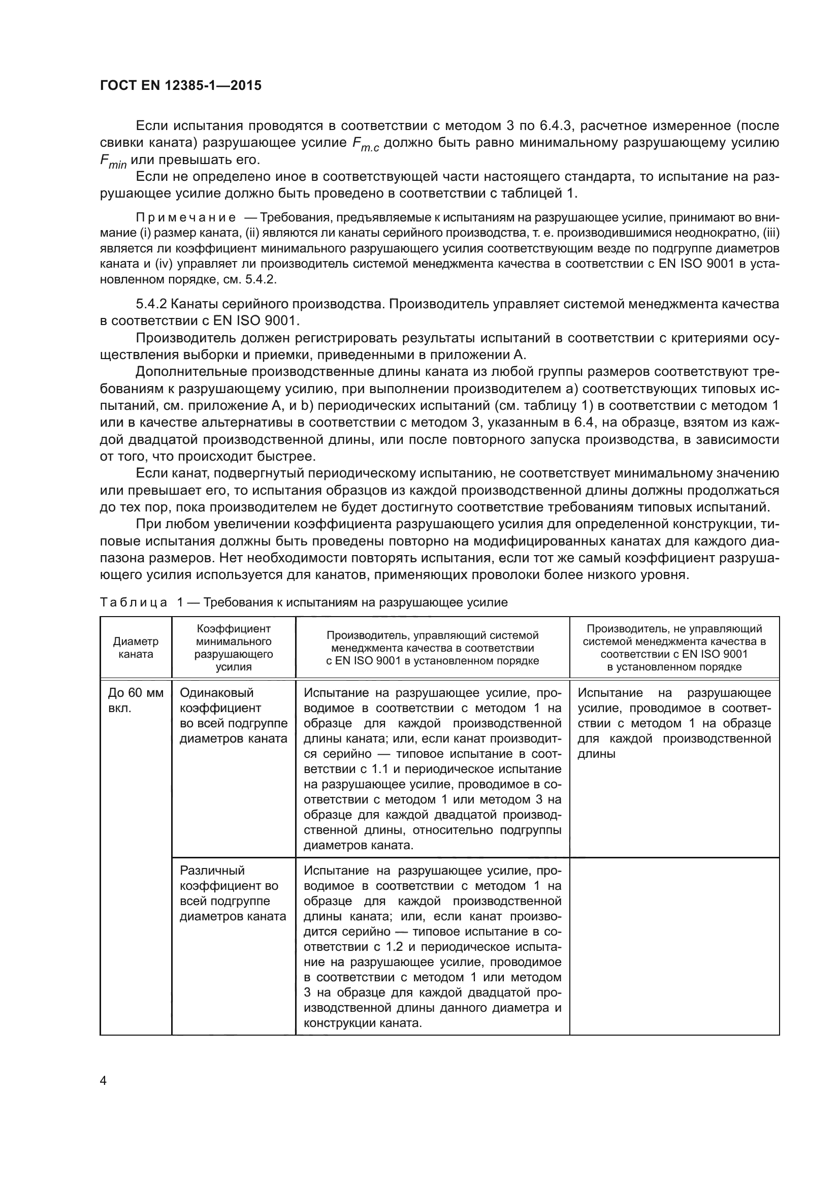 ГОСТ EN 12385-1-2015