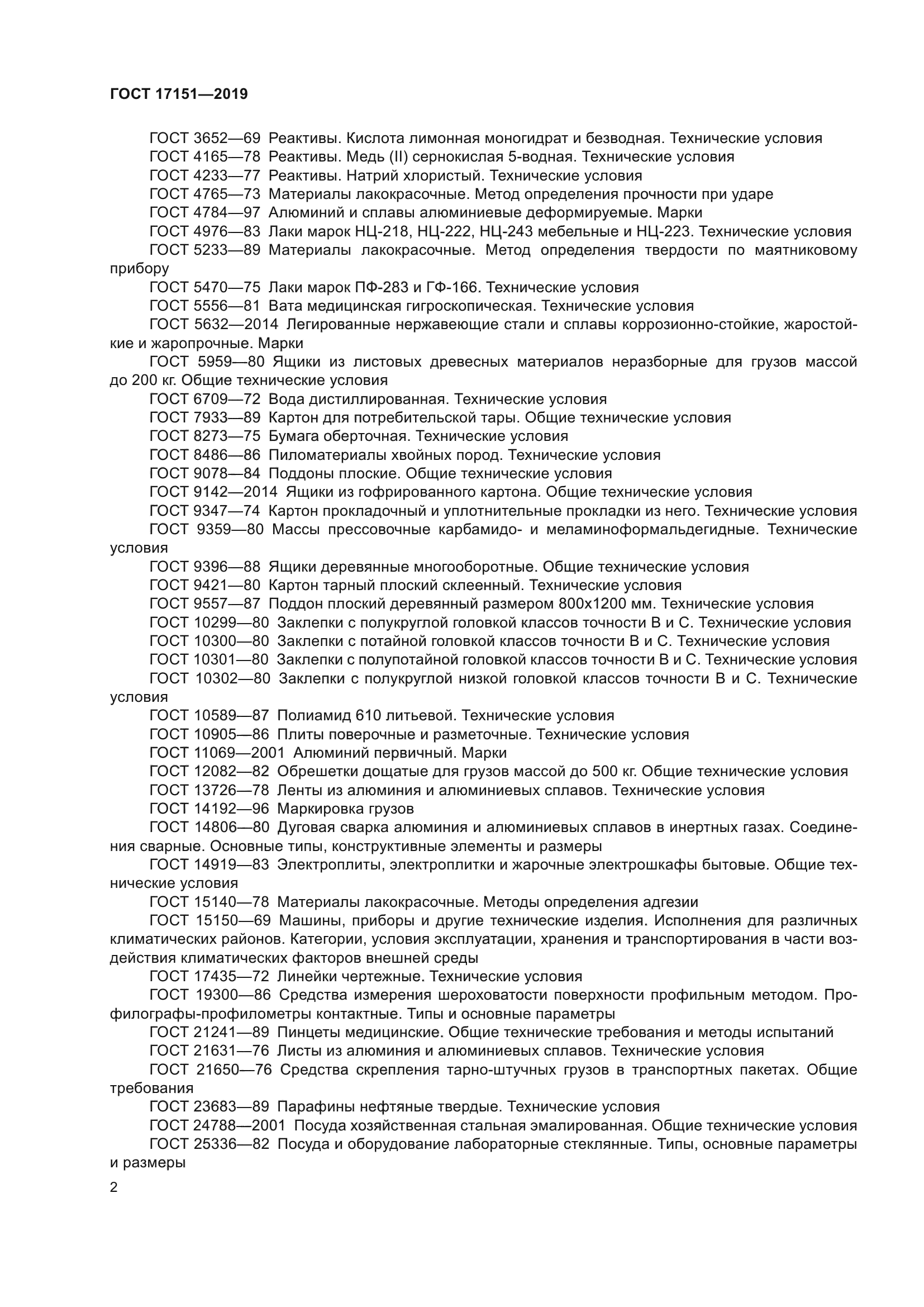 ГОСТ 17151-2019