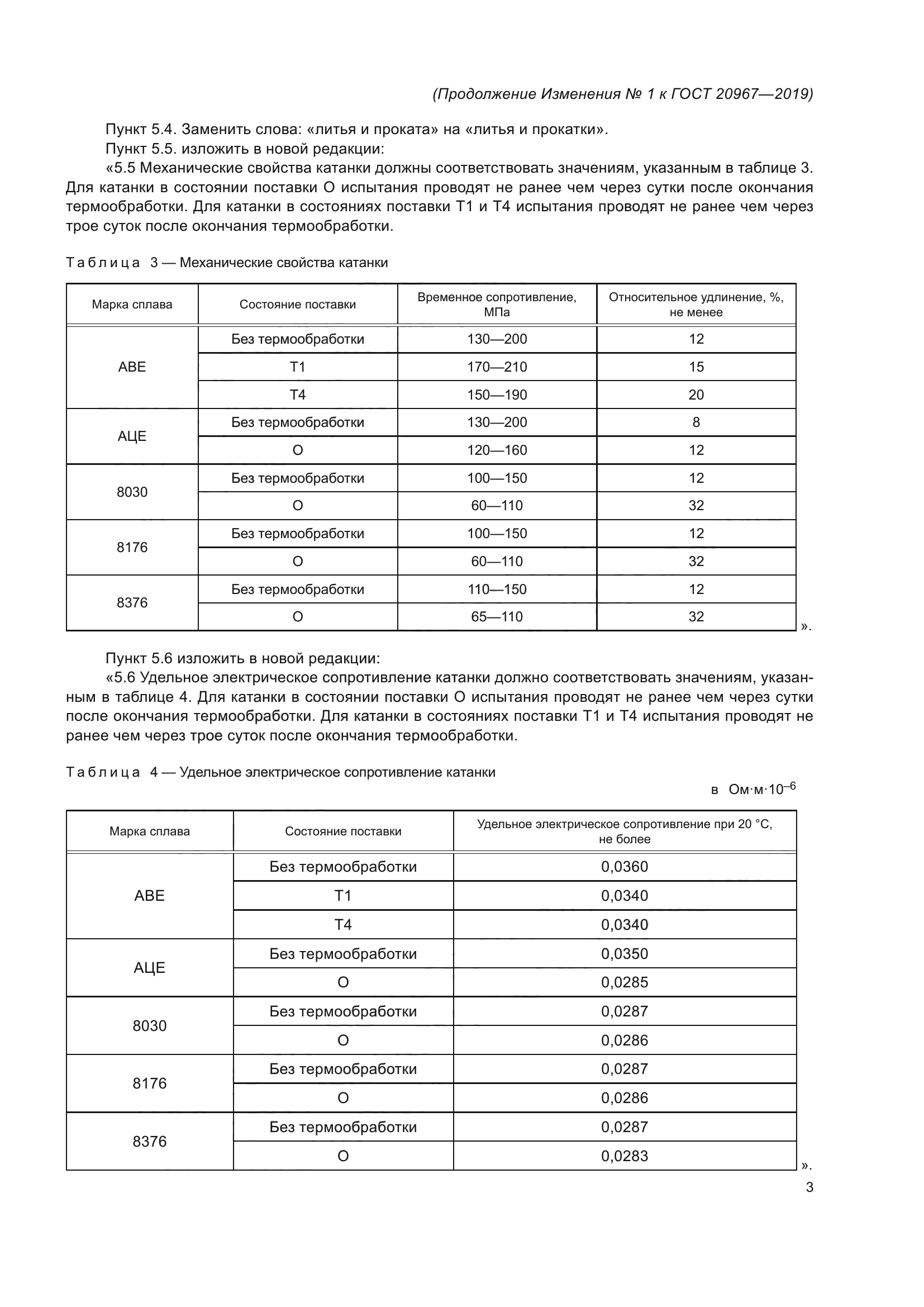 ГОСТ 20967-2019