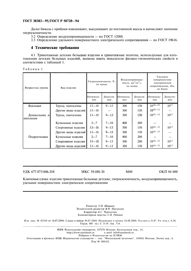 ГОСТ 30383-95