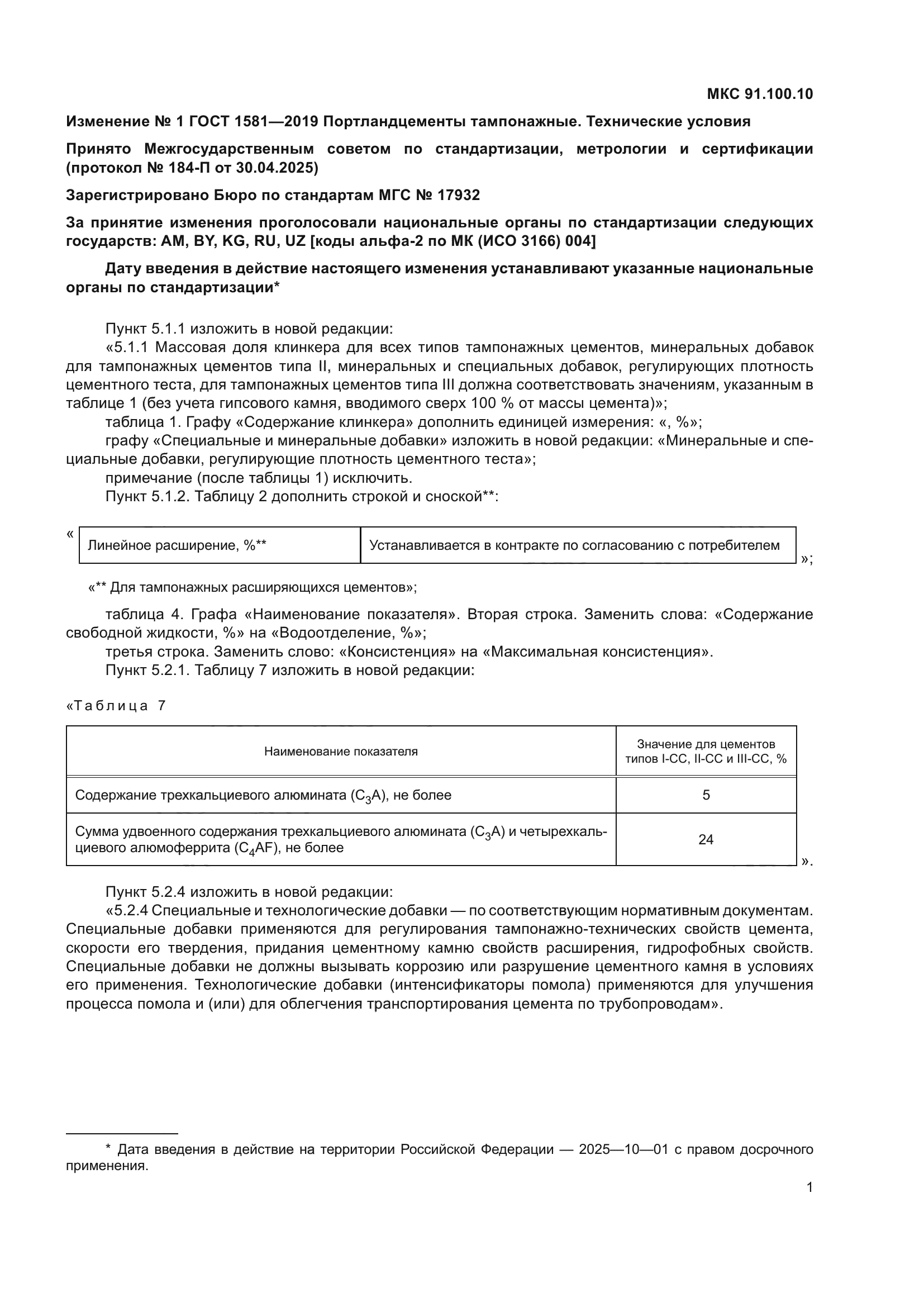 ГОСТ 1581-2019