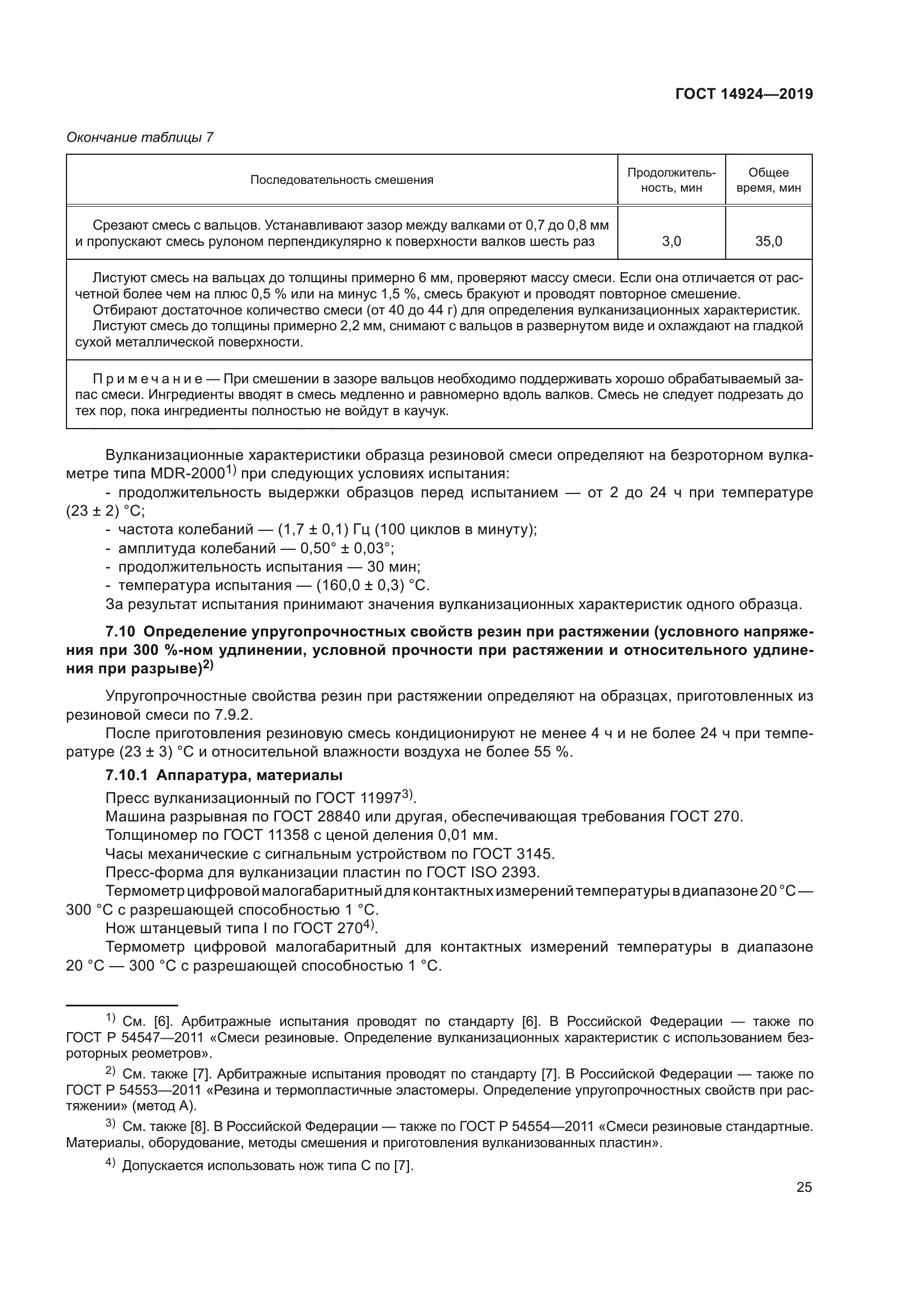 ГОСТ 14924-2019