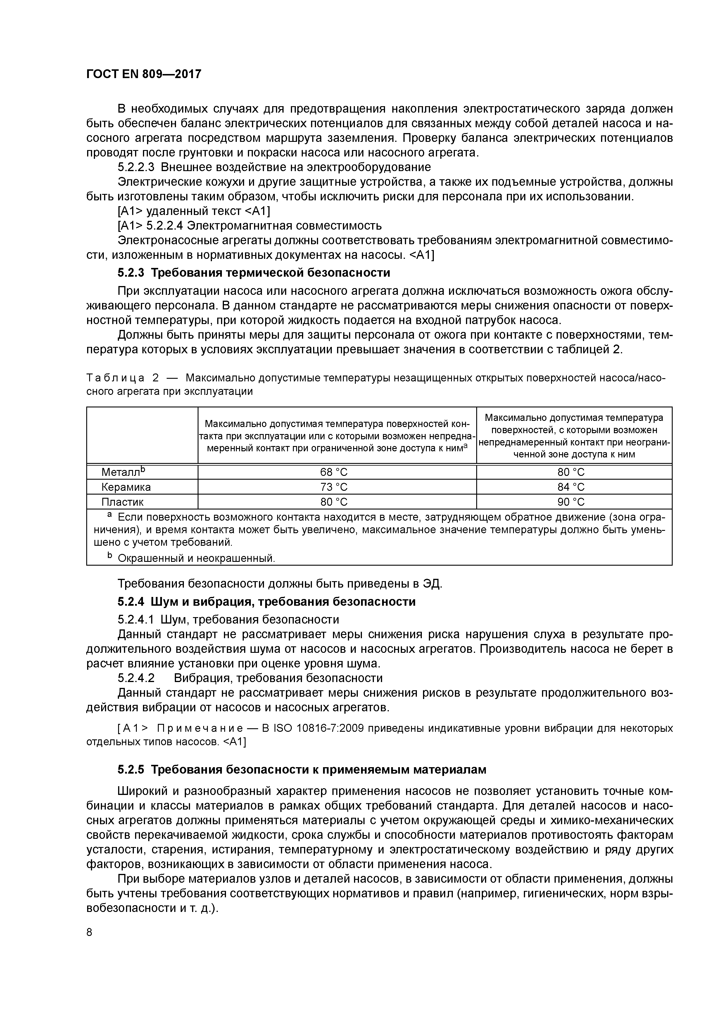 ГОСТ EN 809-2017