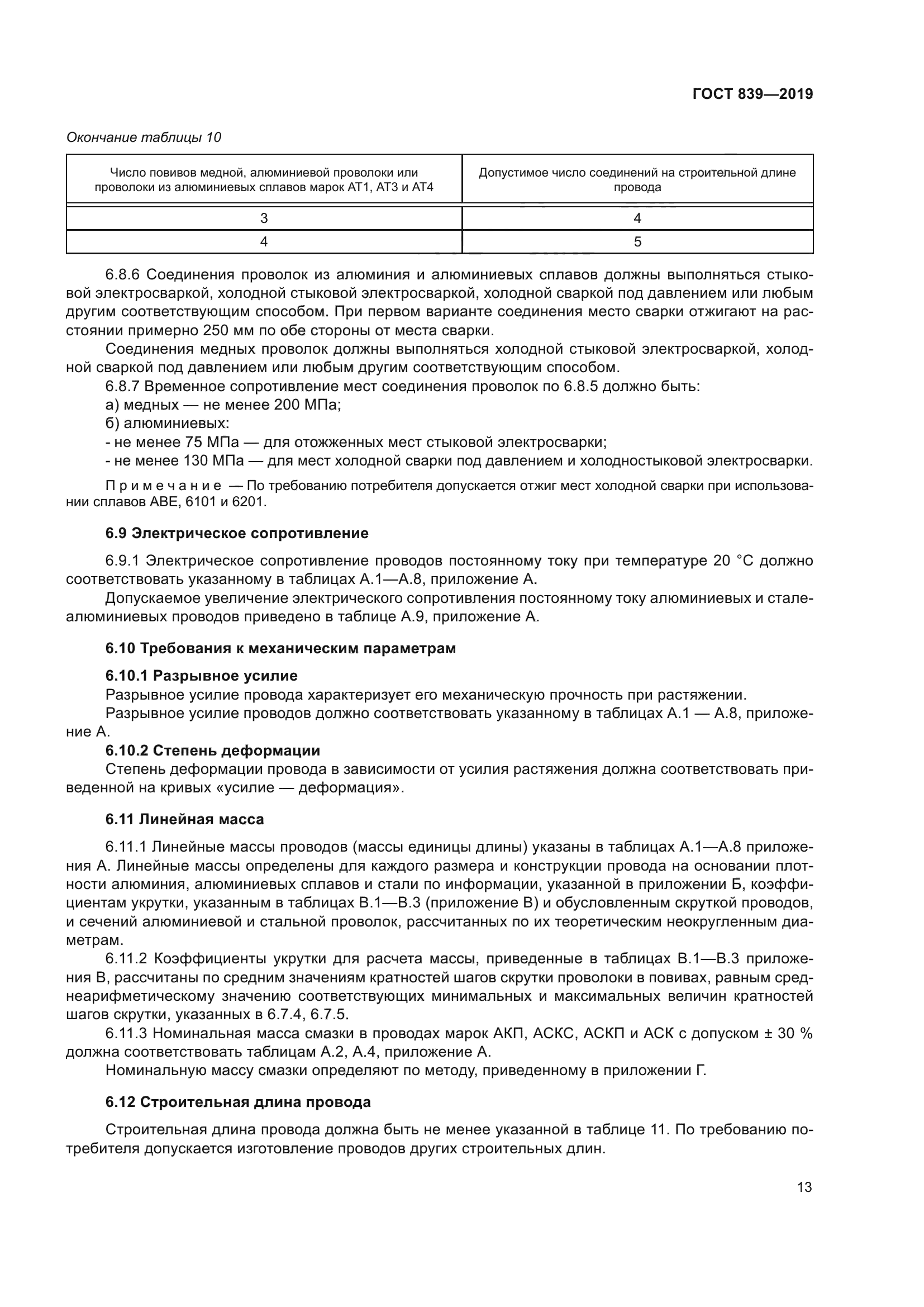 ГОСТ 839-2019