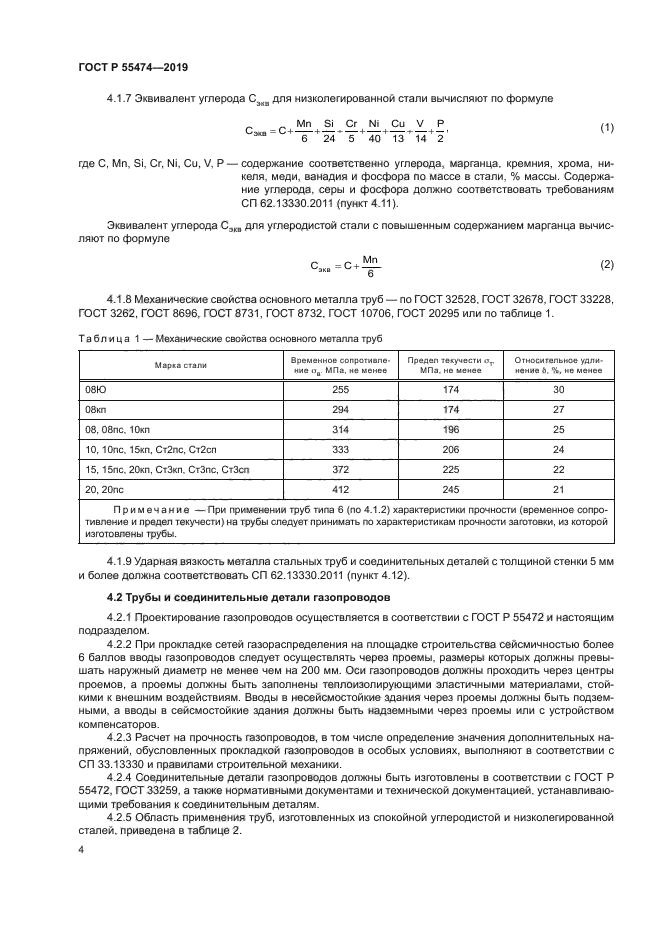 ГОСТ Р 55474-2019