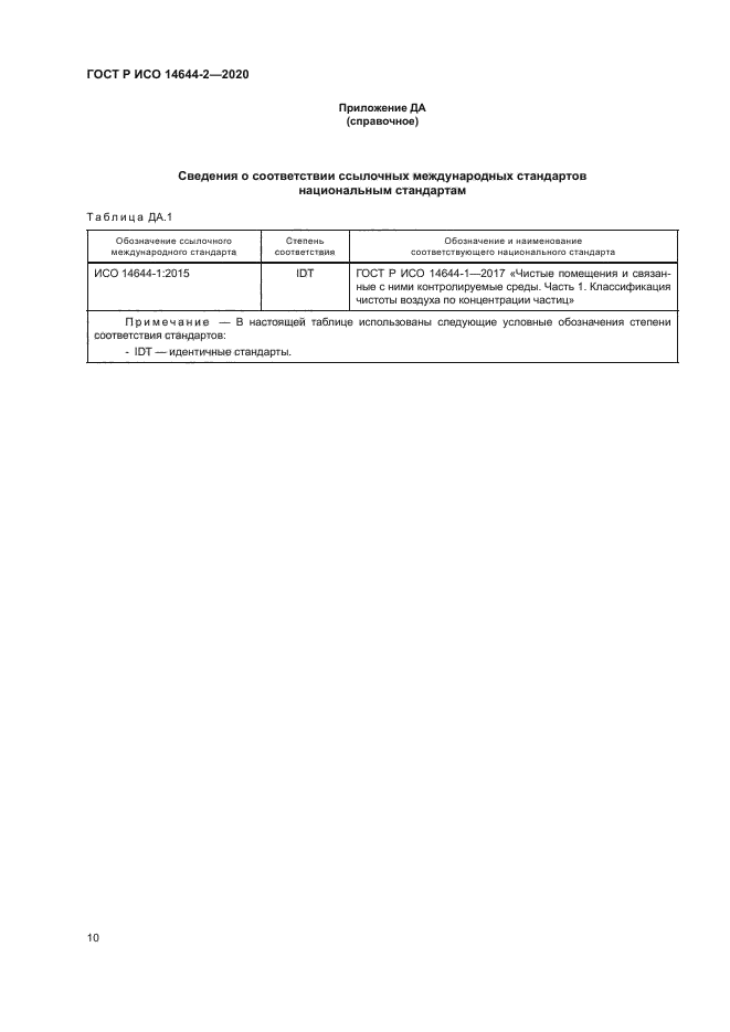 ГОСТ Р ИСО 14644-2-2020