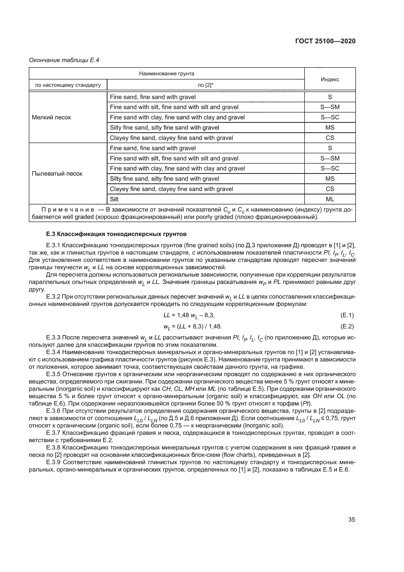 ГОСТ 25100-2020