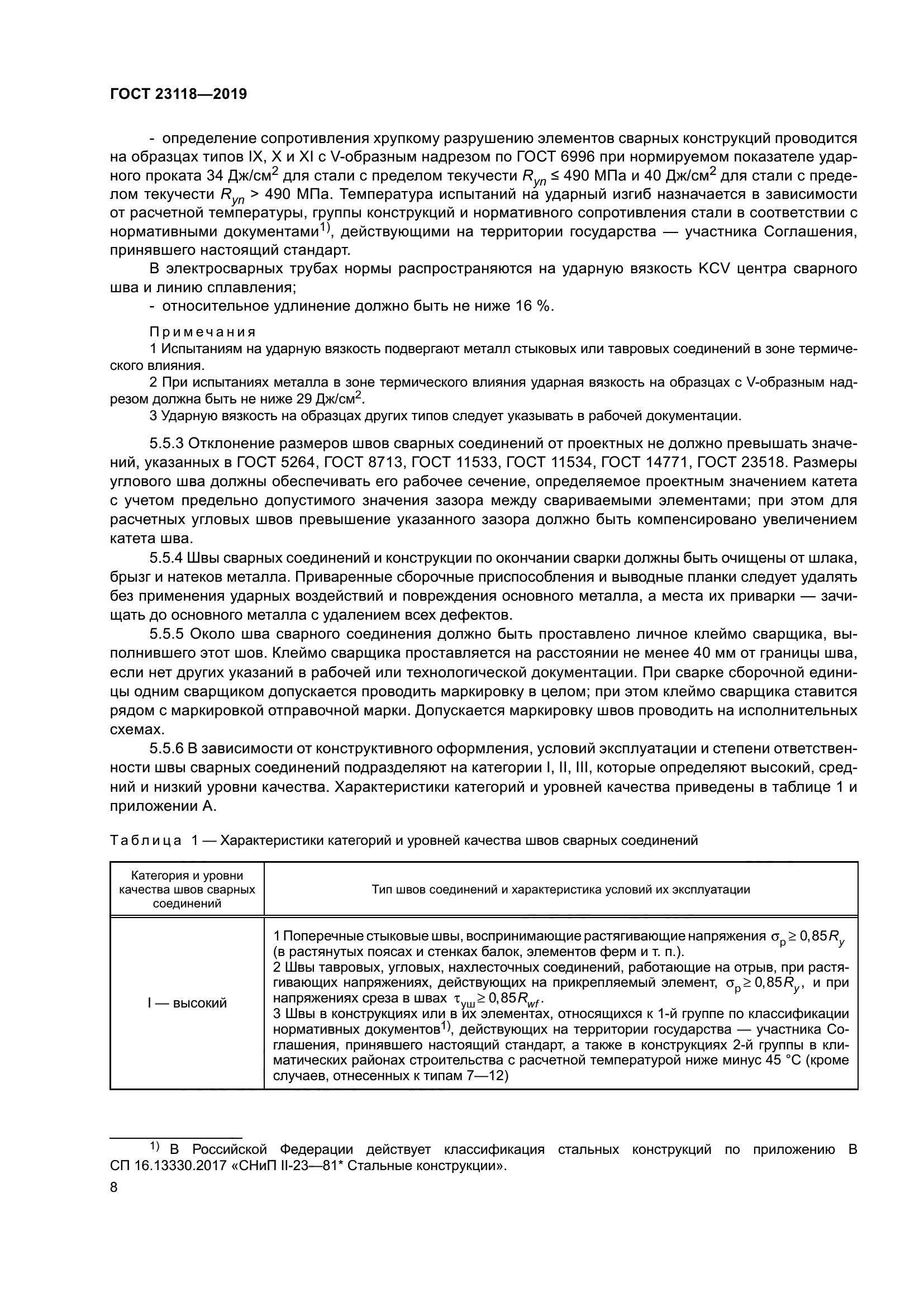 ГОСТ 23118-2019