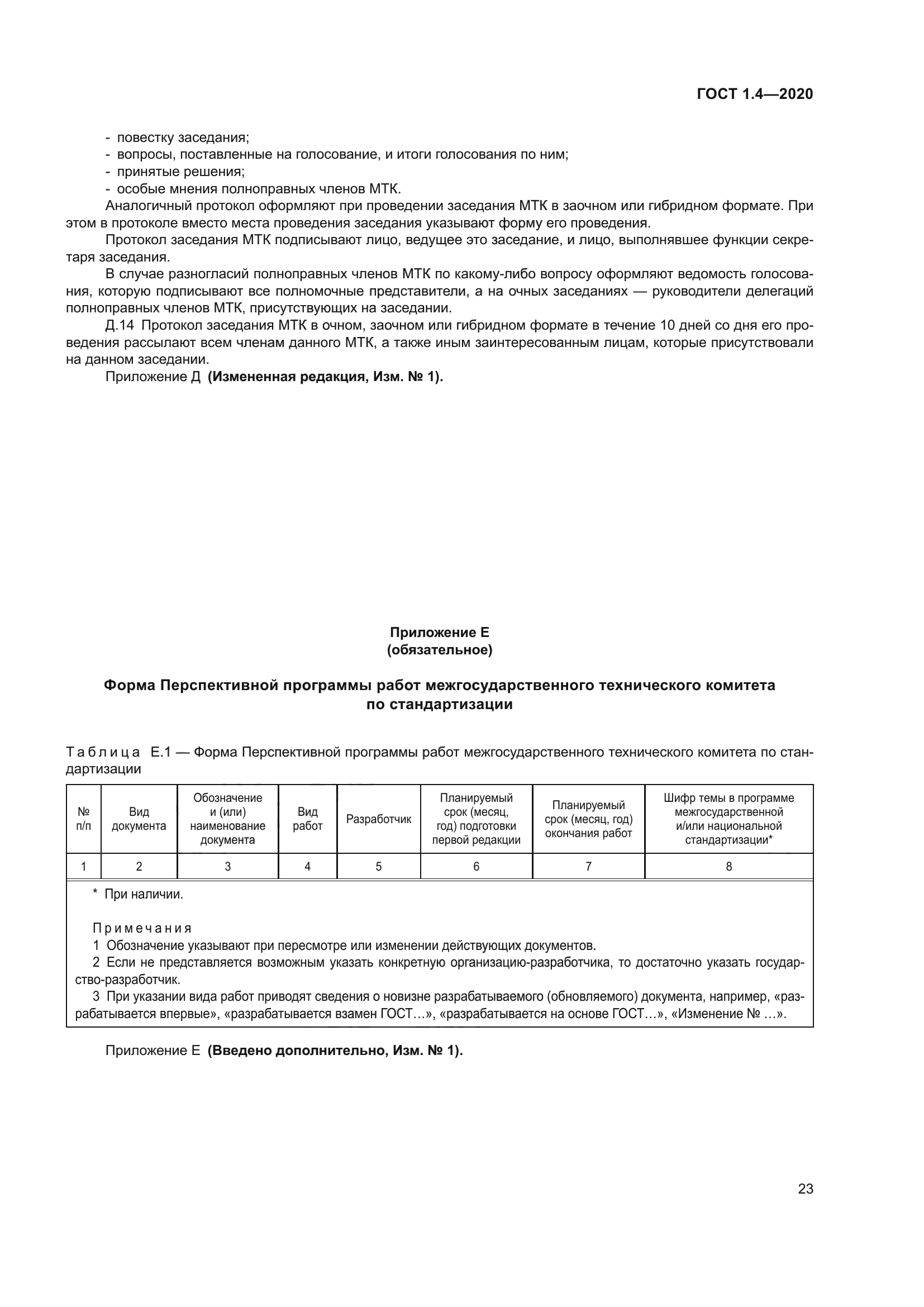 ГОСТ 1.4-2020