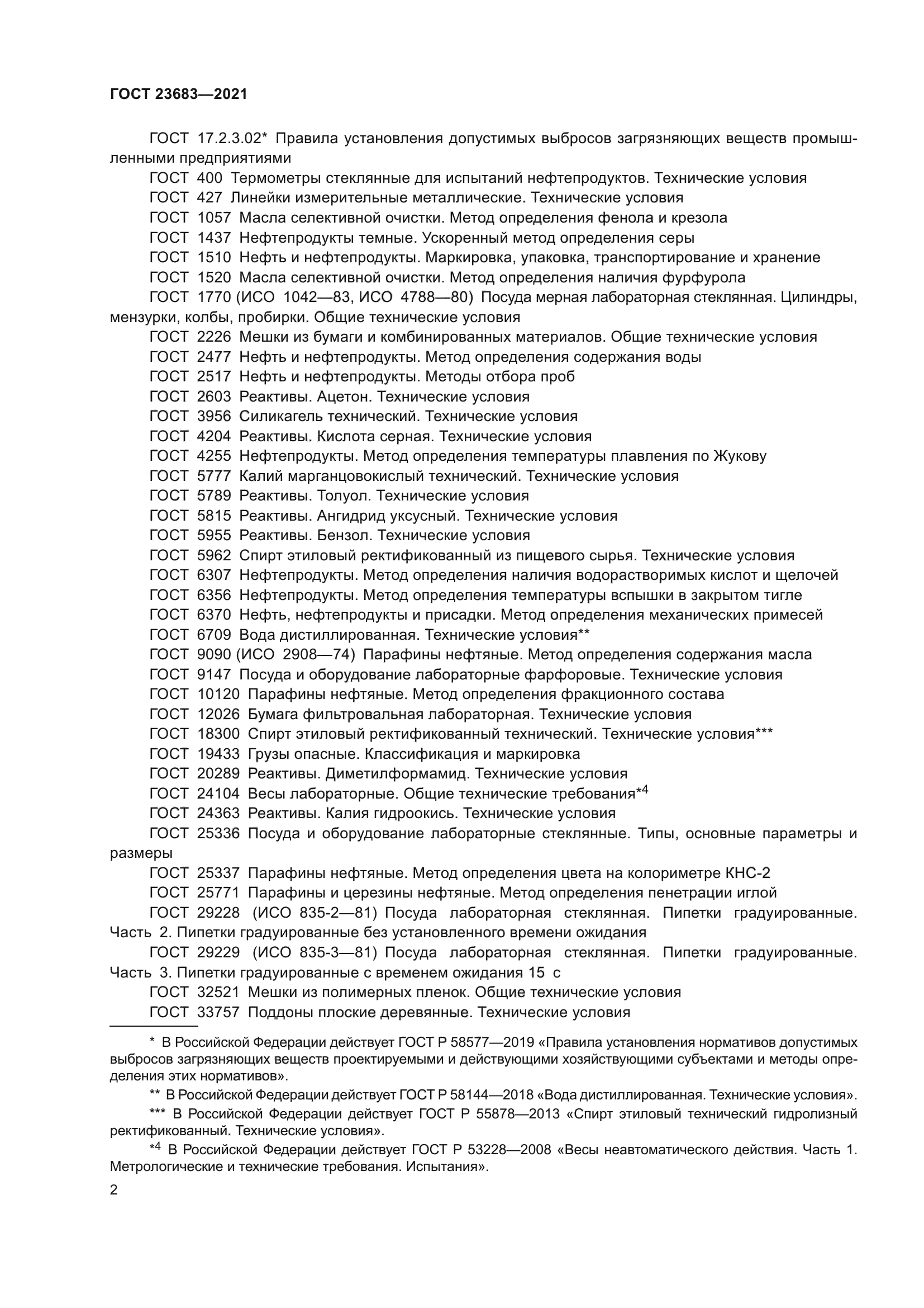 ГОСТ 23683-2021