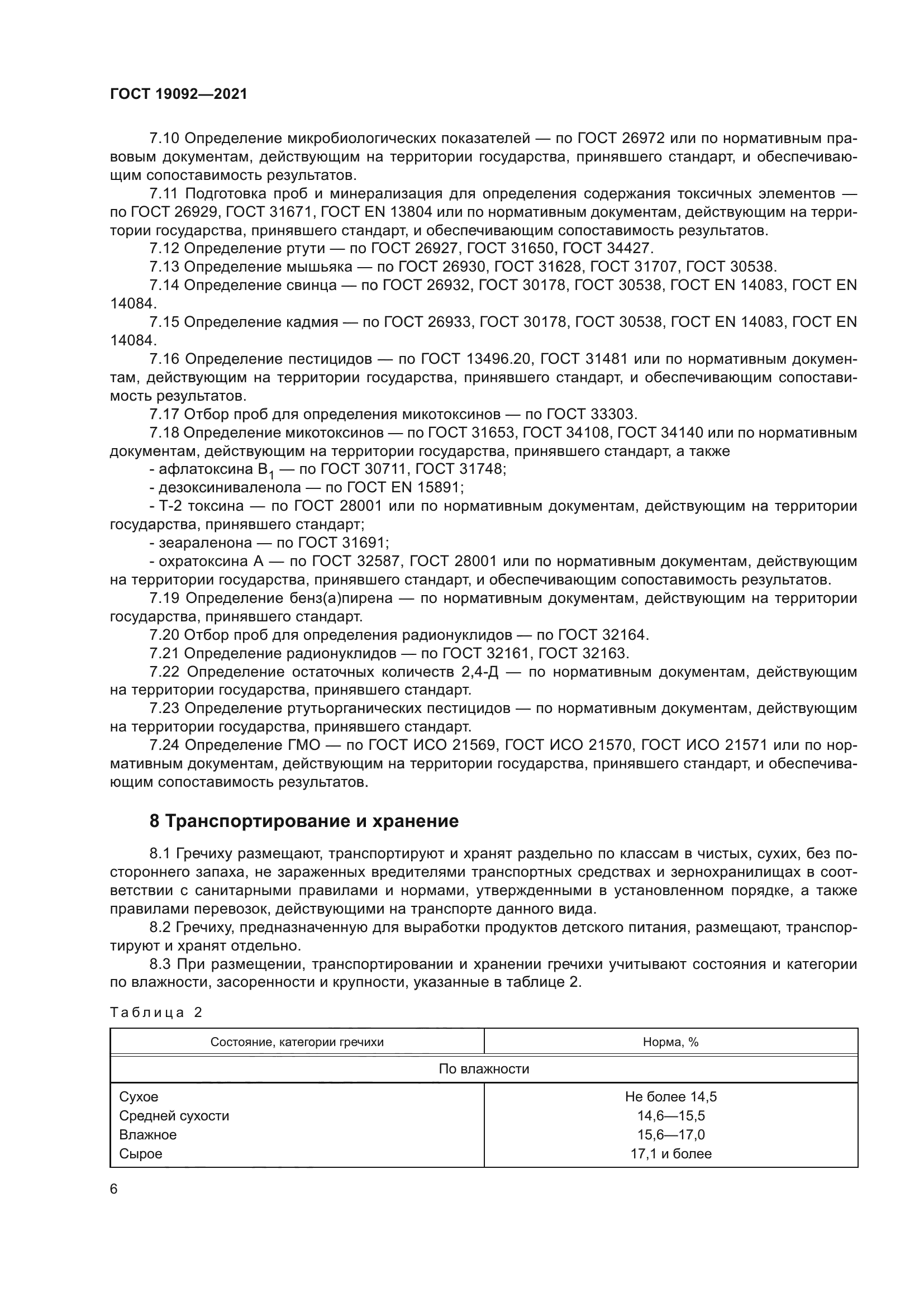 ГОСТ 19092-2021