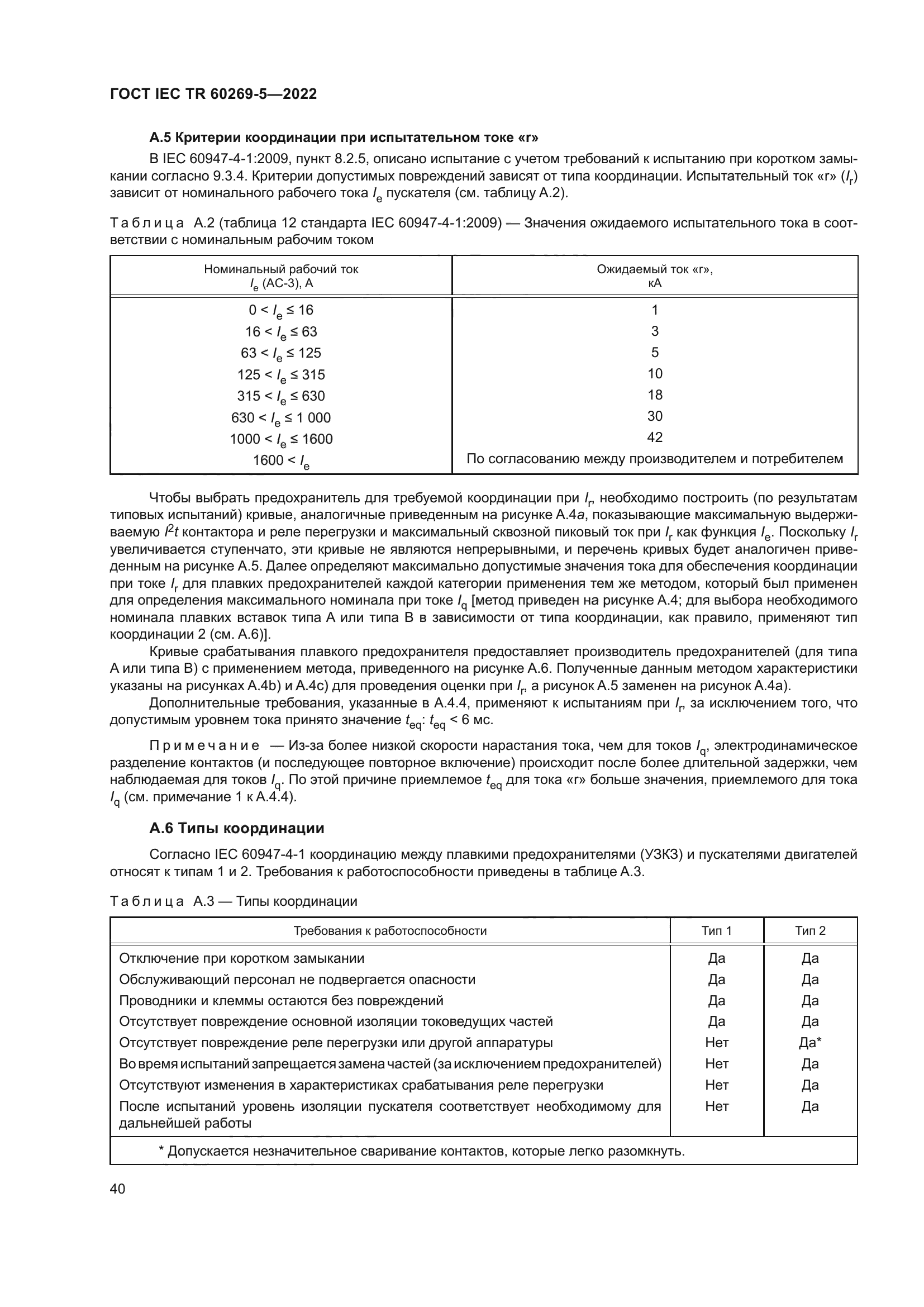ГОСТ IEC TR 60269-5-2022