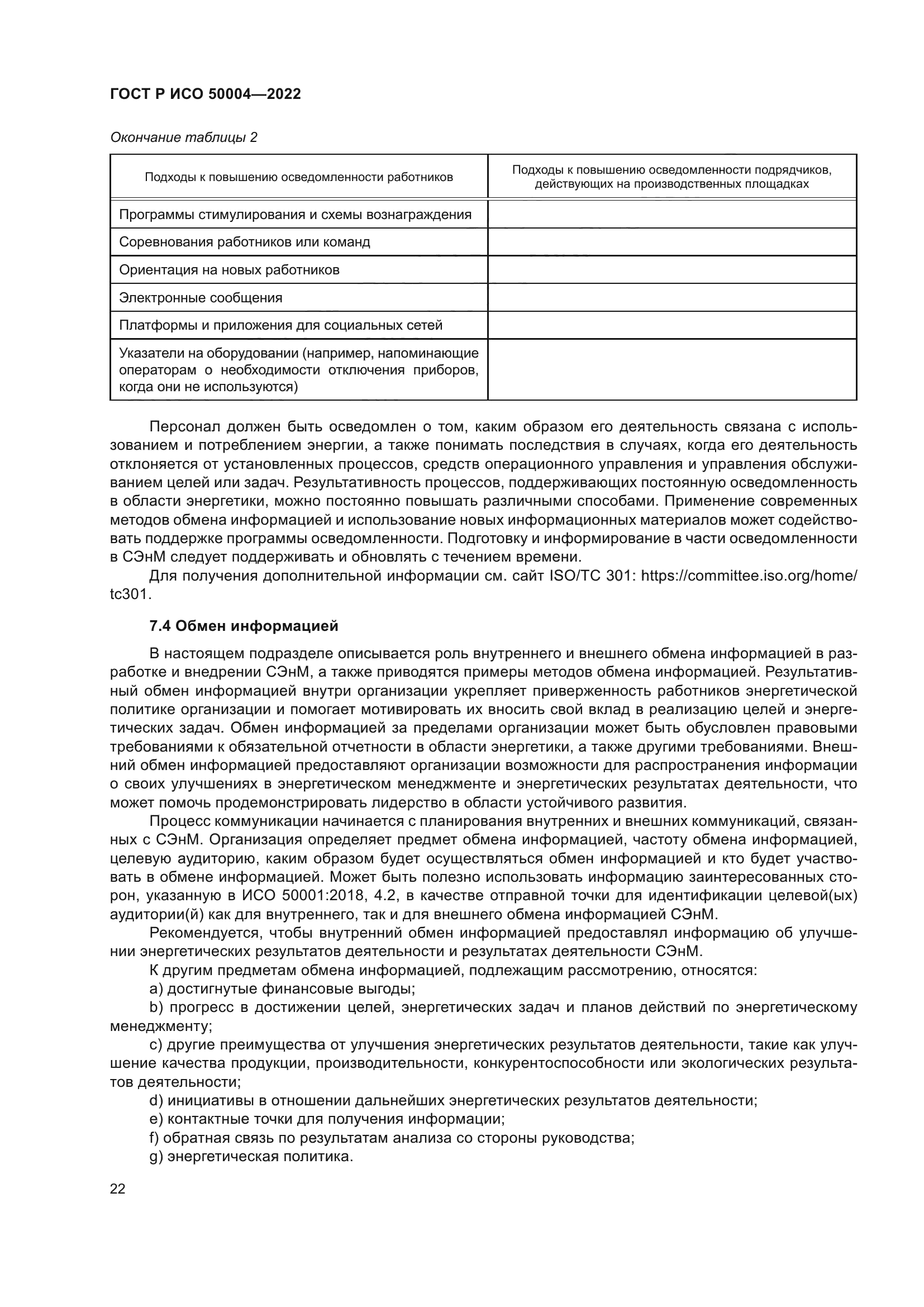 ГОСТ Р ИСО 50004-2022