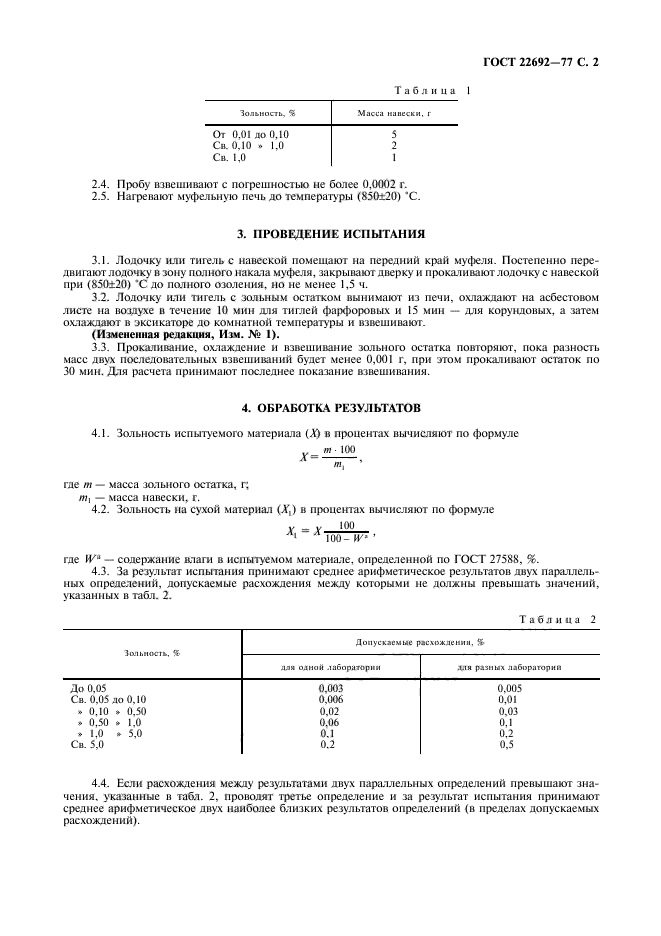 ГОСТ 22692-77